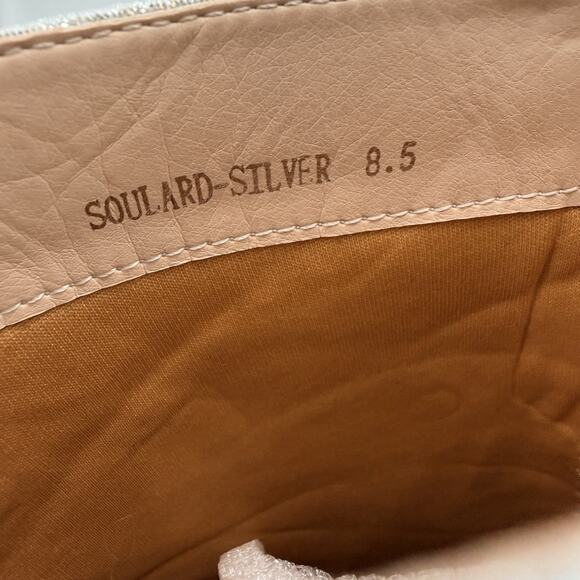 Azalea Wang Soulard Silver Rhinestone Bling Cowgirl Western Boots Womens 8.5 - Picture 10 of 12